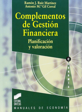 COMPLEMENTOS DE GESTION FINANCIERA PLANIFICACION Y VALORACION