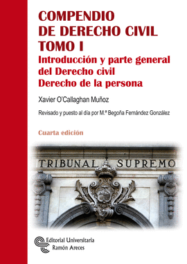 COMPENDIO DE DERECHO CIVIL TOMO I.INTRODUCCIN Y PARTE GENER