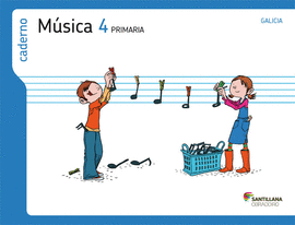 CADERNO MUSICA 4 PRIMARIA