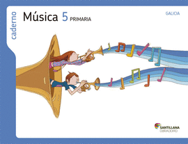 CADERNO MUSICA 5 PRIMARIA