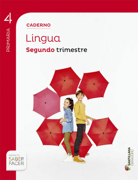 CADERNO LINGUA 4 PRIMARIA 2 TRIM SABER FACER