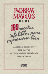 PALABRAS MAYORES. 199 RE