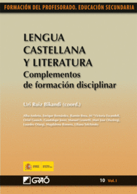 LENGUA CASTELLANA Y LITERATURA COMPLEMENTOS DE FORMACIN DISCIPLINAR 101 FORMACION PROFESORADO E SECUN