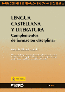 LENGUA CASTELLANA Y LITERATURA. COMPLEMENTOS DE FORMACIN DISCIPLINAR