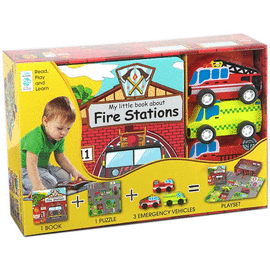 MY LITTLE FIRE STATION - MI PEQUE�O PARQUE DE BOMBEROS