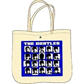 BOLSA DE TELA THE BEATLES BEIGE