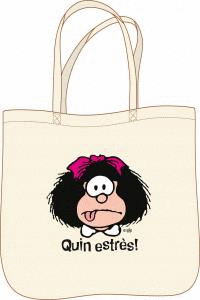 BOLSA DE TELA. QUIN ESTRES - CAT