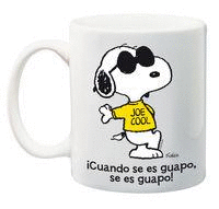 TAZA PEANUTS SNOOPY 