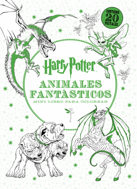 HARRY POTTER-ANIMALES FANT�STICOS MINI LIBRO PARA COLOREAR
