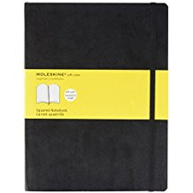 SQUARED CLASSIC SOFT NOTEBOOK XL CUADERNO CUADRICULADO BLANDA MOLESKINE