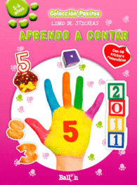 APRENDO A CONTAR - PASITOS LIBRO DE STICKERS