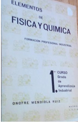 ELEMENTOS DE FISICA Y QUIMICA APRENDIZAJE INDUSTRIAL