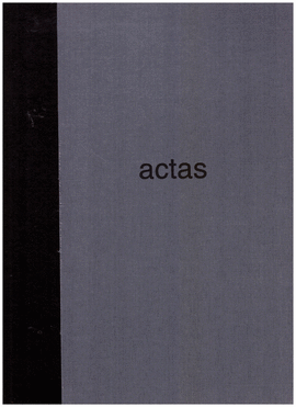 ACTAS LIBRO DE HOJAS FIJAS
