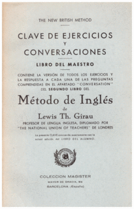 METODO DE INGLES CLAVE DE EJERCICIOS LIBRO DEL MAE