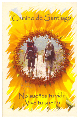 CAMINO DE SANTIAGO NO SUEES TU VIDA VIVE TUS SUEOS BARAJA