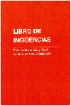 LIBRO DE INCIDENCIAS PLAN DE SEGURIDAD Y SALUD EN LA CONSTRUCCIN *12 HOJAS*