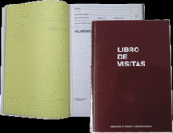 LIBRO DE VISITAS INSPECCION DE TRABAJO Y SEGURIDAD SOCIAL EN CASTELLANO -  Librería Central Librera Ferrol