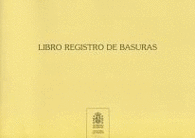 LIBRO REGISTRO DE BASURAS