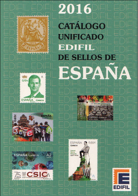 CATLOGO UNIFICADO EDIFIL DE SELLOS DE ESPAA 2016