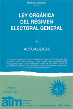 LEY ORGANICA DEL REGIMEN ELECTORAL GENERAL