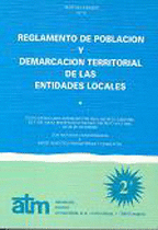 REGLAMENTO DE POBLACIN Y DEMARCACIN TERRITORIAL DE LAS ENTIDADES LOCALES