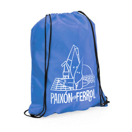 MOCHILA DE CUERDAS SEMANA SANTA  PAIXN POR FERROL. AZUL