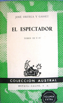 EL ESPECTADOR TOMOS III Y IV