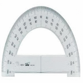 TRANSPORTADOR ANGULOS 15CM PL�STICO