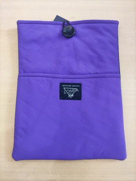 BOLSA PORTALIBROS LISA GRANDE. BY LONGA VIDA