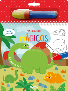 LOS DINOSAURIOS PINTO CON AGUA