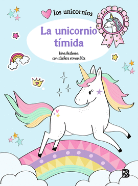 LA UNICORNIO TMIDA HISTORIA STICKERS