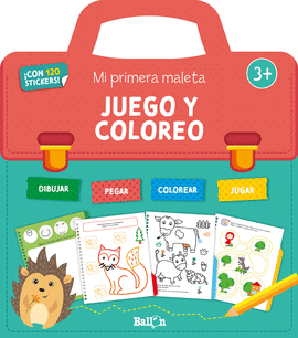 MI PRIMERA MALETA DE ACTIVIDADES - JUEGO Y COLOREO +3