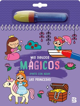 PINTO CON AGUA LAS PRINCESAS