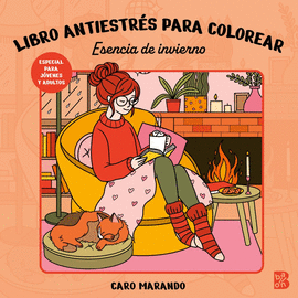 LIBRO ANTIESTR�S PARA COLOREAR-ESENCIA DE INVIERNO