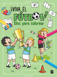 VIVA EL FUTBOL-BLOC PARA COLOREAR