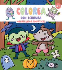 COLOREA CON TERNURA MONSTRUOS SIMPATICOS