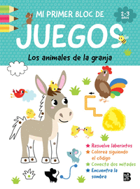 PRIMER BLOC JUEGOS ANIMALES GRANJA