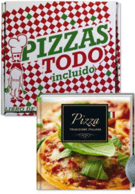 PACK PIZZAS TODO INCLUIDO