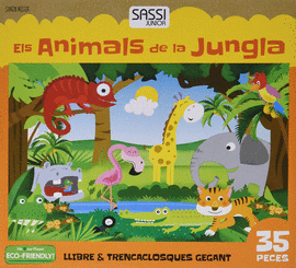 ELS ANIMALS DE LA JUNGLA. TRENCACLOSQUES GEGANT I LLIBRE