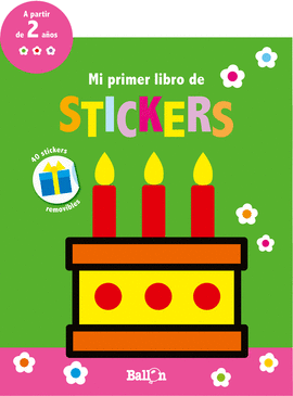 MI PRIMER LIBRO DE STICKERS - CUMPLEA�OS
