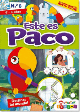 ESTE ES PACO PASATIEMPOS 6-8 A�OS