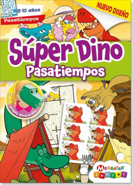 PASATIEMPO INFANTIL SUPER DINO. PASATIEMPOS 01