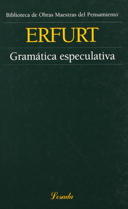 GRAMATICA ESPECULATIVA
