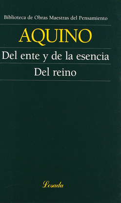 DEL ENTE Y DE LA ESENCIA. DEL REINO