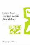 LO QUE LACAN DICE DEL SER 1953-1960