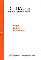 LITIGIO JUDICIAL INTERNACIONAL