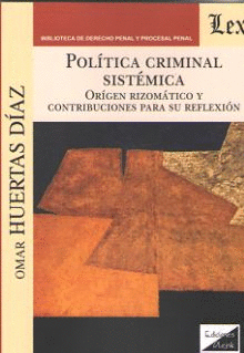 POL�TICA CRIMINAL SIST�MICA