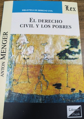 EL DERECHO CIVIL Y LOS POBRES