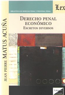 DERECHO PENAL ECON�MICO