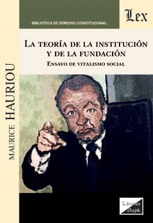 TEOR�A DE LA INSTITUCI�N Y DE LA FUNDACI�N